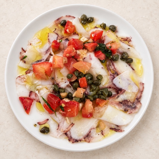 Octopus Carpaccio