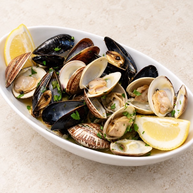 Steamed Clams and Mussels