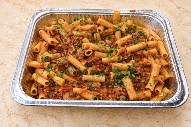 Mafiusa served in a party tray
